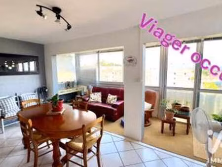vente appartement 3 pièces viager à la garde (83130) : à vendre 3 pièces viager / 66m² la 
