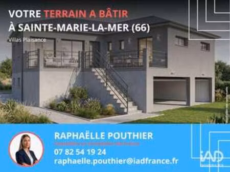 vente terrain à sainte-marie (66470) : à vendre / 812m² sainte-marie