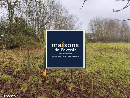 terrain 485 m² caulnes