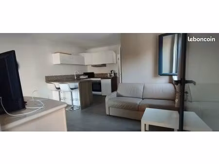location t2 meublé 33m2 la garde