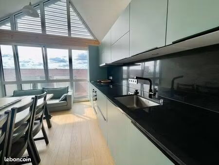 appartement contemporain avec doubles terrasses au cœur de l’écoquartier