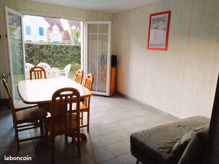 location maison pour etudiant a berck . maison meublée 46m2 .jardin; 3 pièces  située dans