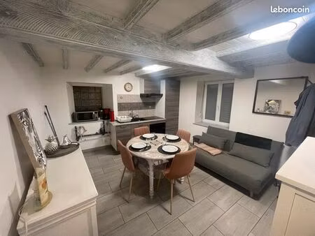 maison f3 meublée – juste à poser ses valises – tout confort centre-ville