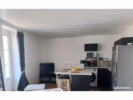 t3 meublé – pornic centre – jardin + balcon – 65 m² dpe c