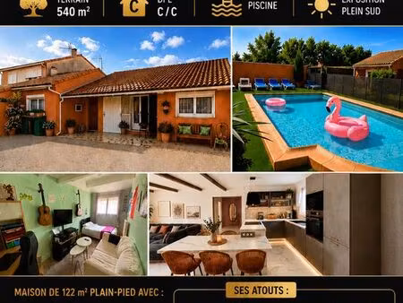 ? coup de cœur à miramas – piscine  climatisation  aucun travaux