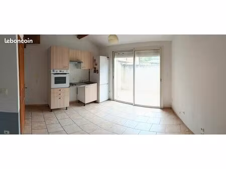 maison individuelle studio/t1 de 27 m² avec terrasse  marseille 13012  quartier montolivet