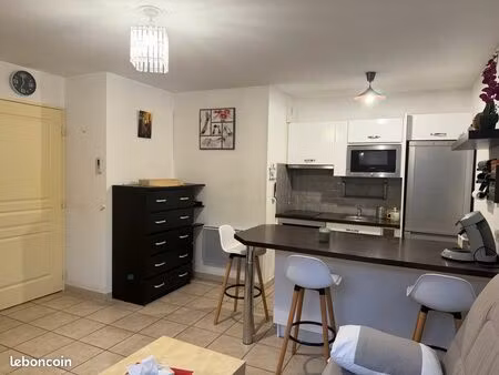 appartement t2+garage+parking+terrasses+piscine