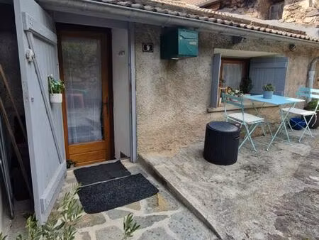 rare a valdeblore- charmante maison de village  cave  comble et terrain