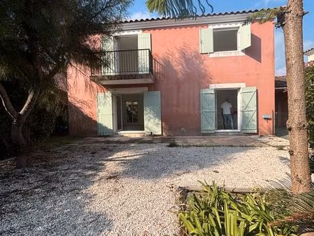 cannes la bocca – villa t4 de 103 m² avec jardin 200 m²  garage et piscine