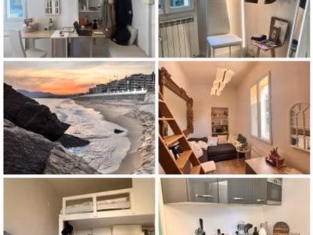 t2 meublé 30 m² climatisé – plage à 3 min – cannes la bocca