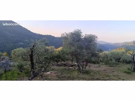 terrain à vendre l'escarène