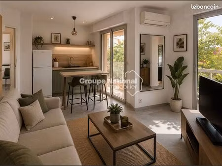 appartement 2 pièces 38 m²
