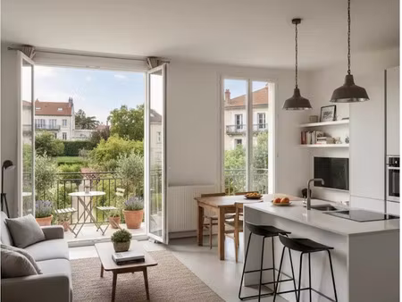 vente appartement 2 pièces 43 m² à romainville (93230)  252 000 €