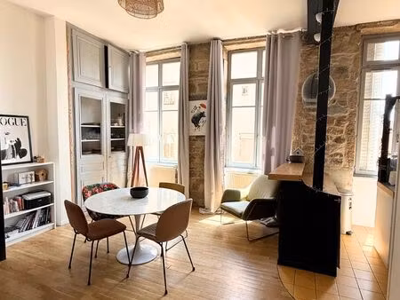 appartement canut d'exception – lyon 1er – opéra / terreaux – 70 18 m² carrez (80 m² utile