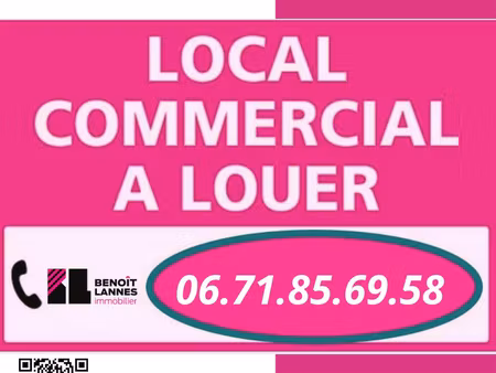 a louer local commercial sur la commune de st. alban 31140