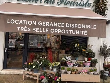 location  gérance fleuriste avec option d’achat