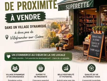 boutique 160 m² villefranche sur saone
