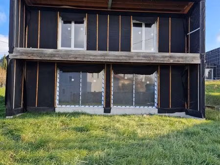 maison ossature bois hors d'eau / hors d'air