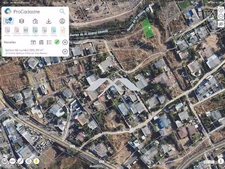 terrain constructible à vendre