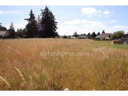 terrain constructible à vendre