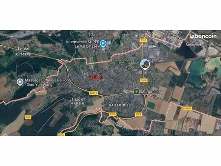 terrain 660 m² gaillon