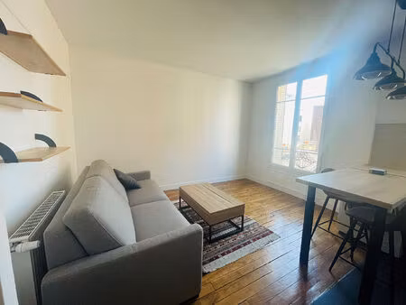 rue henri poincare - 2 pièces meublé - 35 m²
