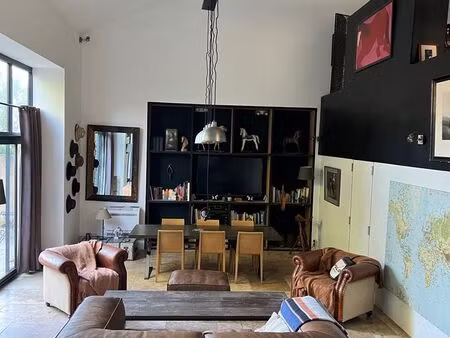t3 loft duplex + terrasse + jardin