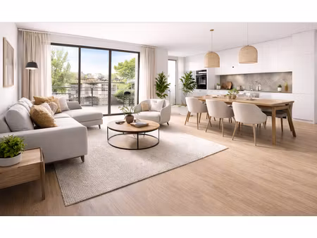 vente appartement 3 pièces 63.63 m² à lyon 8ème (69008)  335 000 €