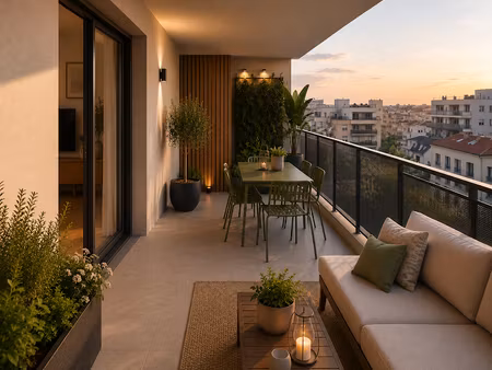 vente appartement 2 pièces à villeurbanne (69100)  313 024 €