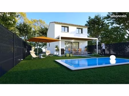 projet de construction d'une maison 85 m² avec terrain à aimargues (30)