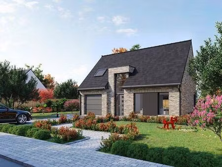 terrain avec maison neuve à vendre