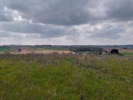 terrain avec maison neuve à vendre