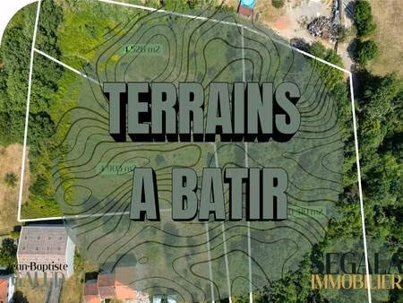terrain constructible à vendre
