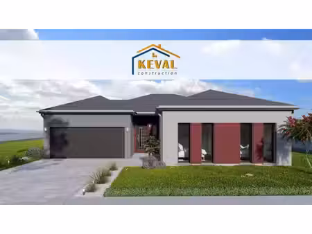 terrain avec maison neuf à vendre