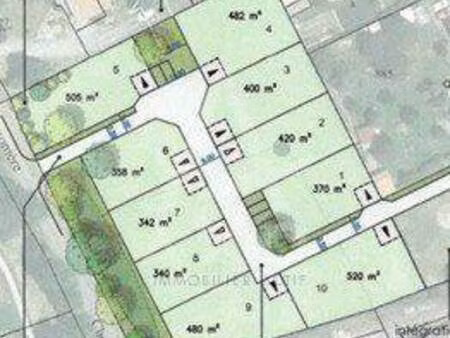 terrain constructible à vendre