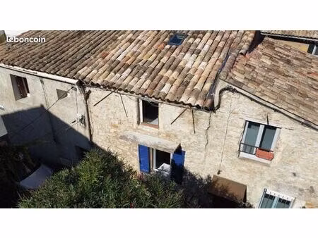 maison en pierre – fort potentiel – vieux bagnols