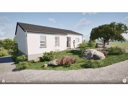 terrain avec maison neuve à vendre