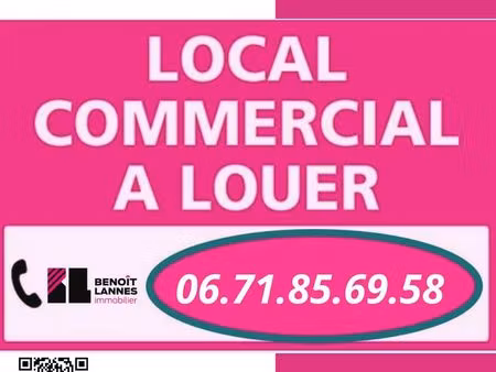 local commercial 107 m² saint-alban