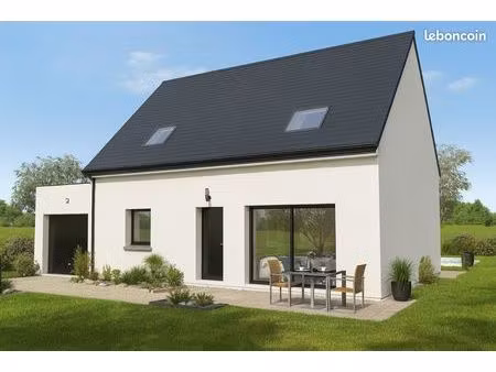 projet de construction d'une maison 95 m² avec terrain à baye (29)