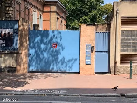 place de parking sécurisée – toulouse centre (22 avenue honoré serres)