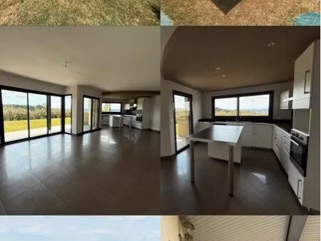 maison contemporaine t5 de 137 m² – 4 chambres – vue dégagée et cathédrale – garage