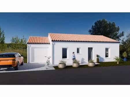 terrain avec maison neuve à vendre