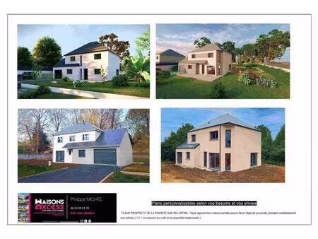 terrain avec maison neuve à vendre
