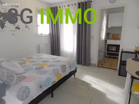 vente | studio meublé | 1p | 1ch | 20.52 m² | cazaubon | expo sud-ouest | terrasse