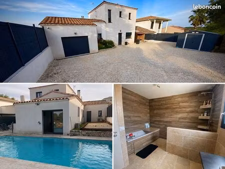 villa 130m2 avec piscine et jacuzzi