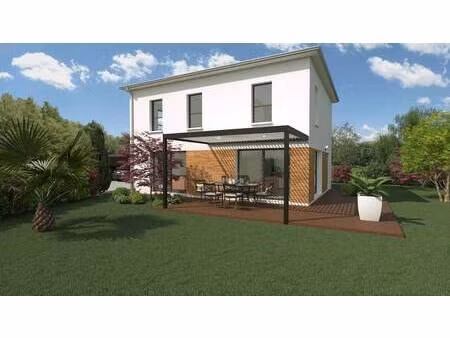 terrain avec maison neuve à vendre