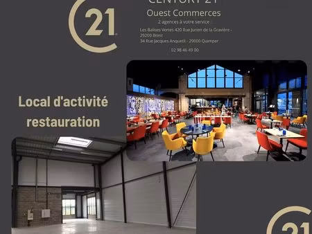 fonds de commerce restaurant lesneven