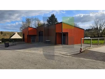 entrepôt 145 m² saint evarzec
