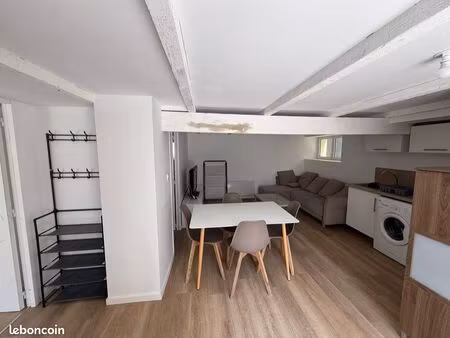 appartement meublé 50 m² entièrement rénové