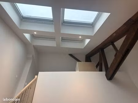 beau loft t2 meuble ( tv  internet  parking  piscine intérieure et salle sport )